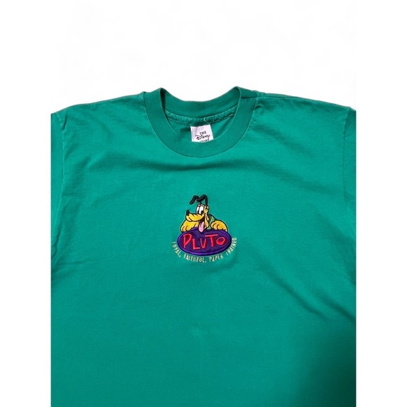 Vintage The Disney Store Mickey Mouse Pluto T-Shirt - Picture 3 of 6